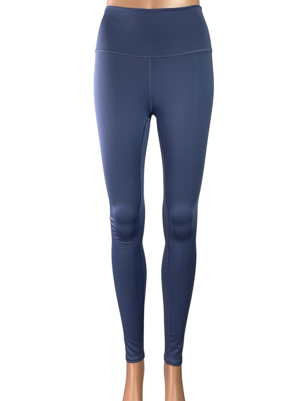 Alo Yoga Airlift Blue High Waisted Skinny Leg Activewear Leggings Pants Size S